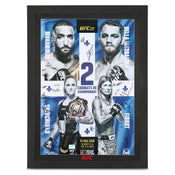 UFC 315: Muhammad vs Della Maddalena Autographed Event Poster