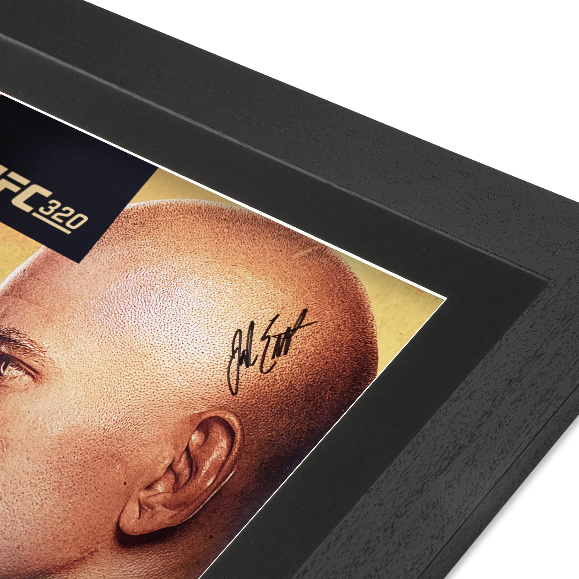 UFC 320: Ankalaev vs Pereira 2 Autographed Event Poster