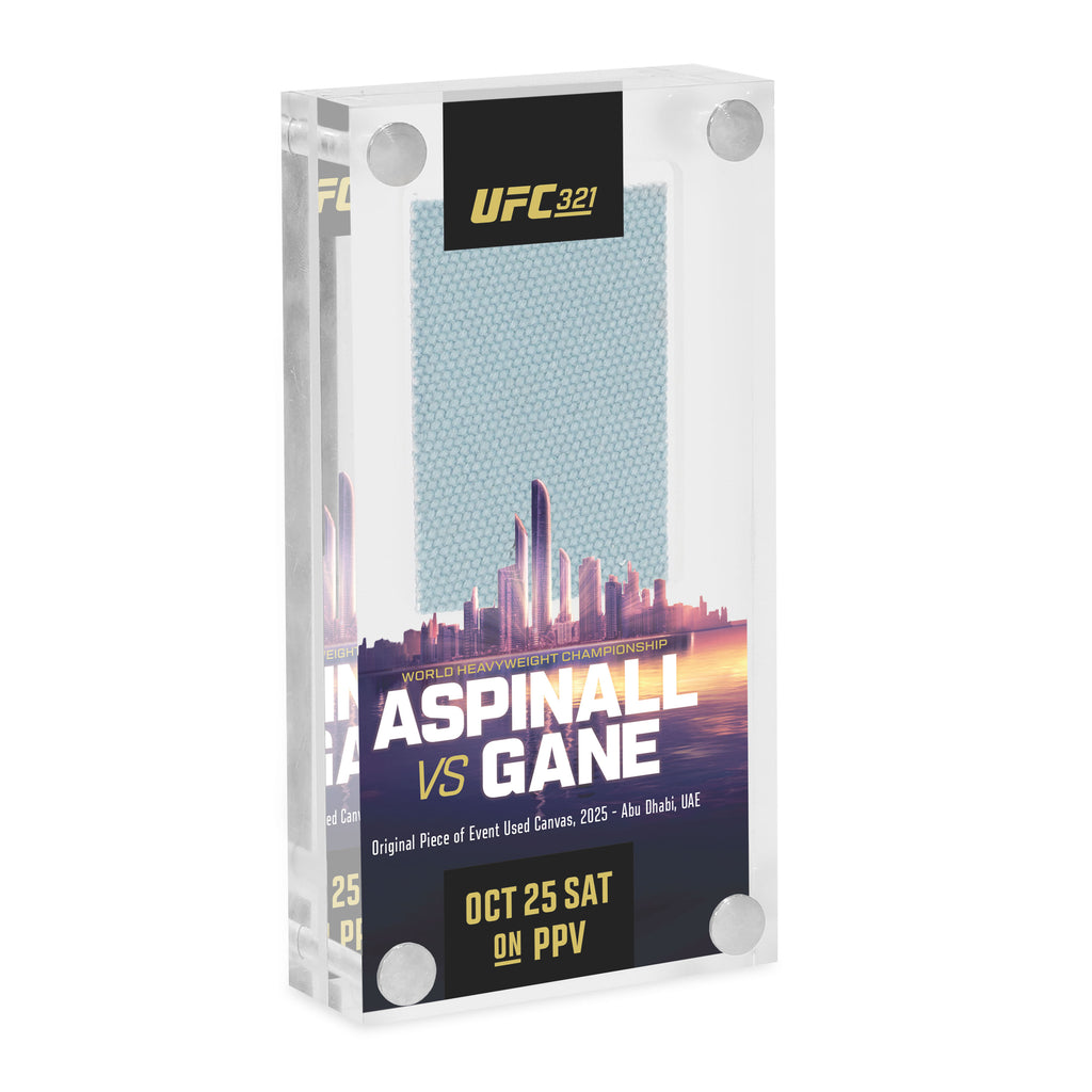 UFC 321: Aspinall vs Gane Canvas in Acrylic
