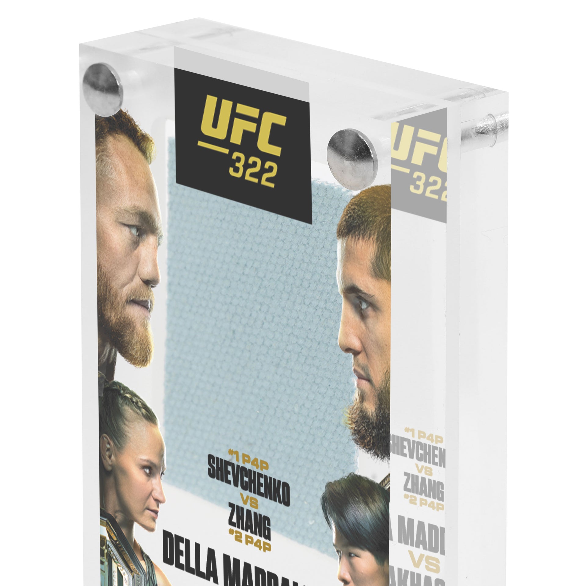 VeChain UFC 322: Della Maddalena vs Makhachev Canvas in Acrylic