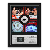 SOLD OUT: UFC 324: Gaethje vs Pimblett Name on Canvas