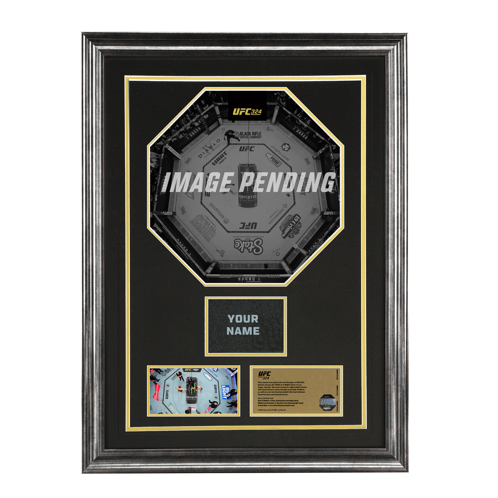 UFC 324: Gaethje vs Pimblett Name on Canvas