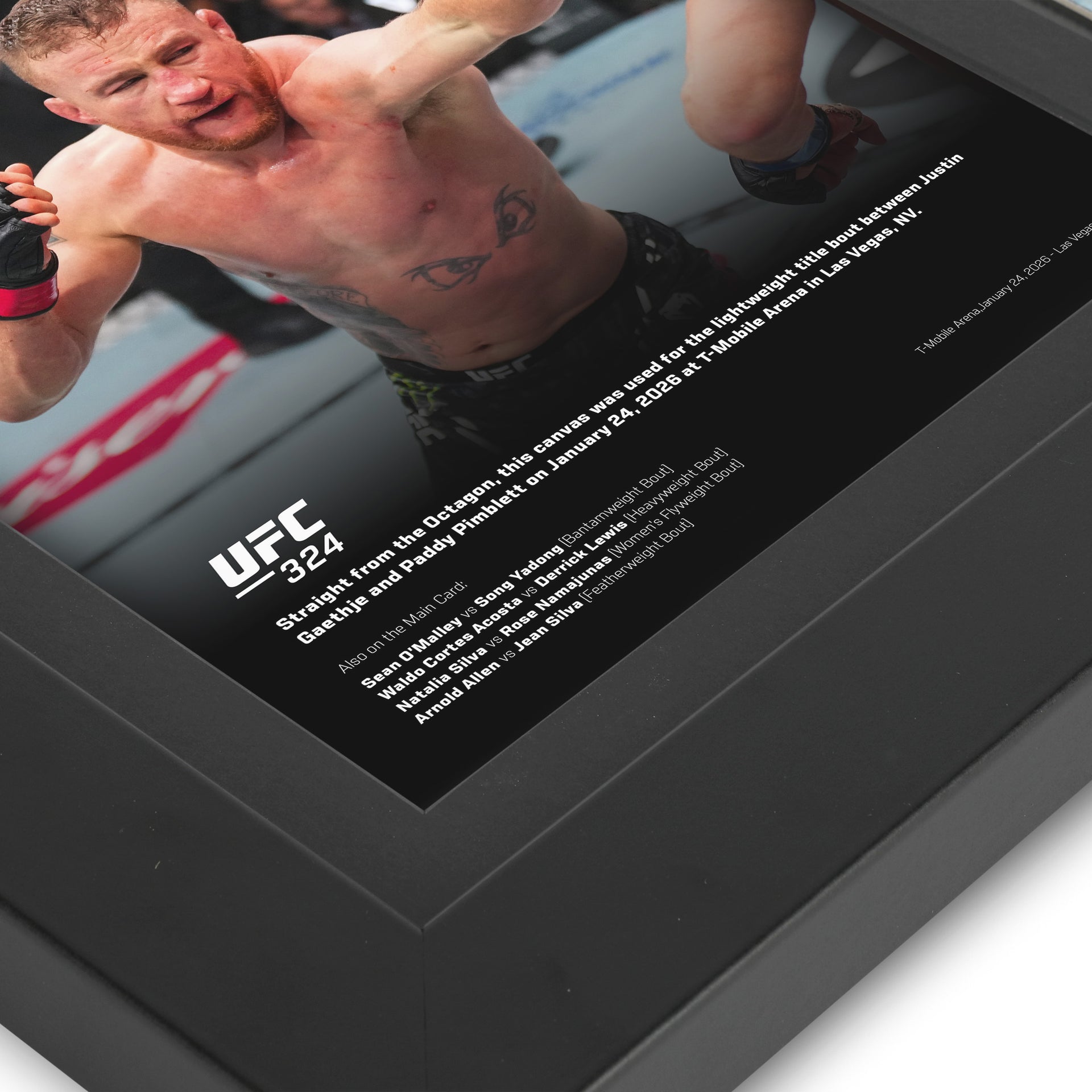 UFC 324: Gaethje vs Pimblett Canvas & Photo