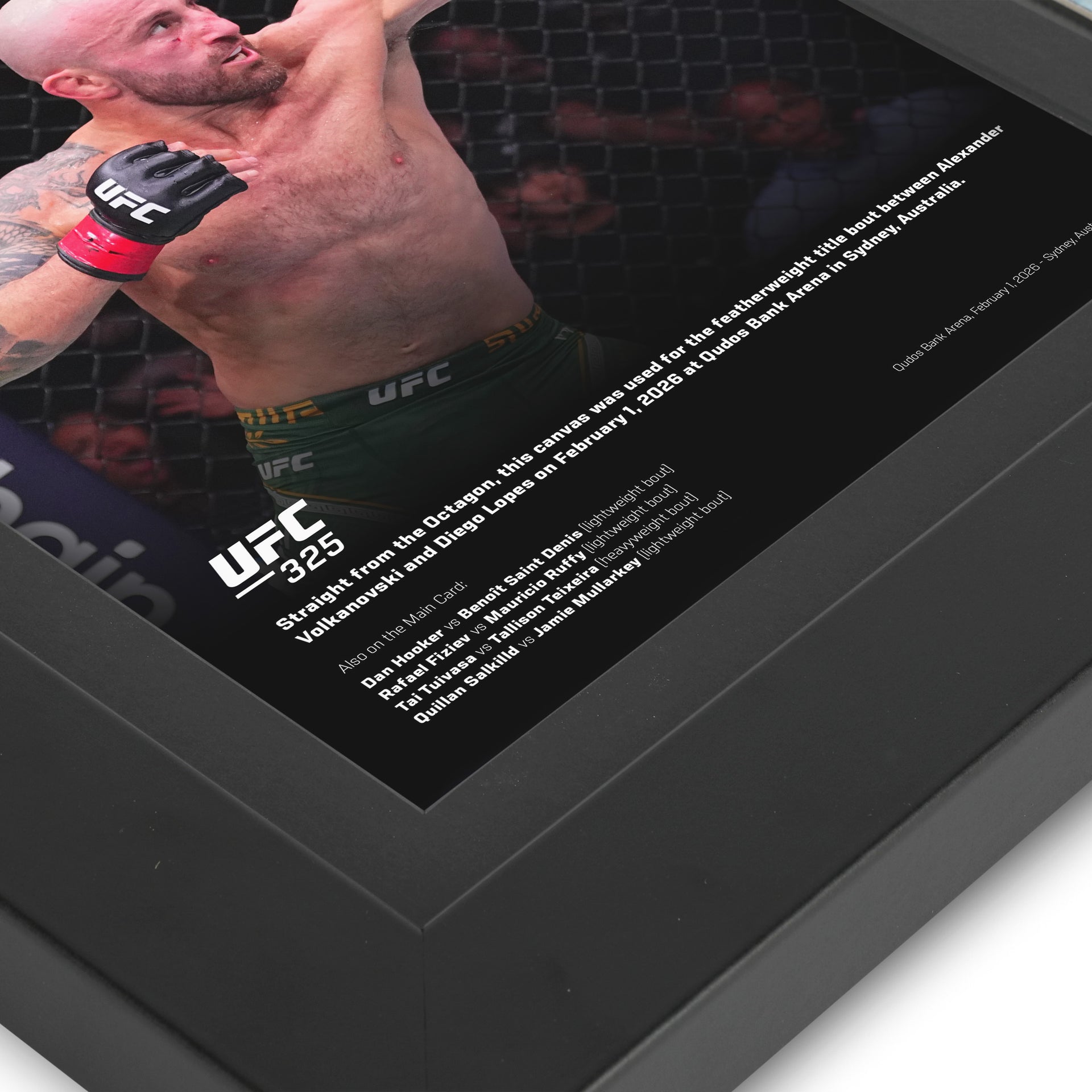 UFC 325: Volkanovski vs Lopes 2 Canvas & Photo