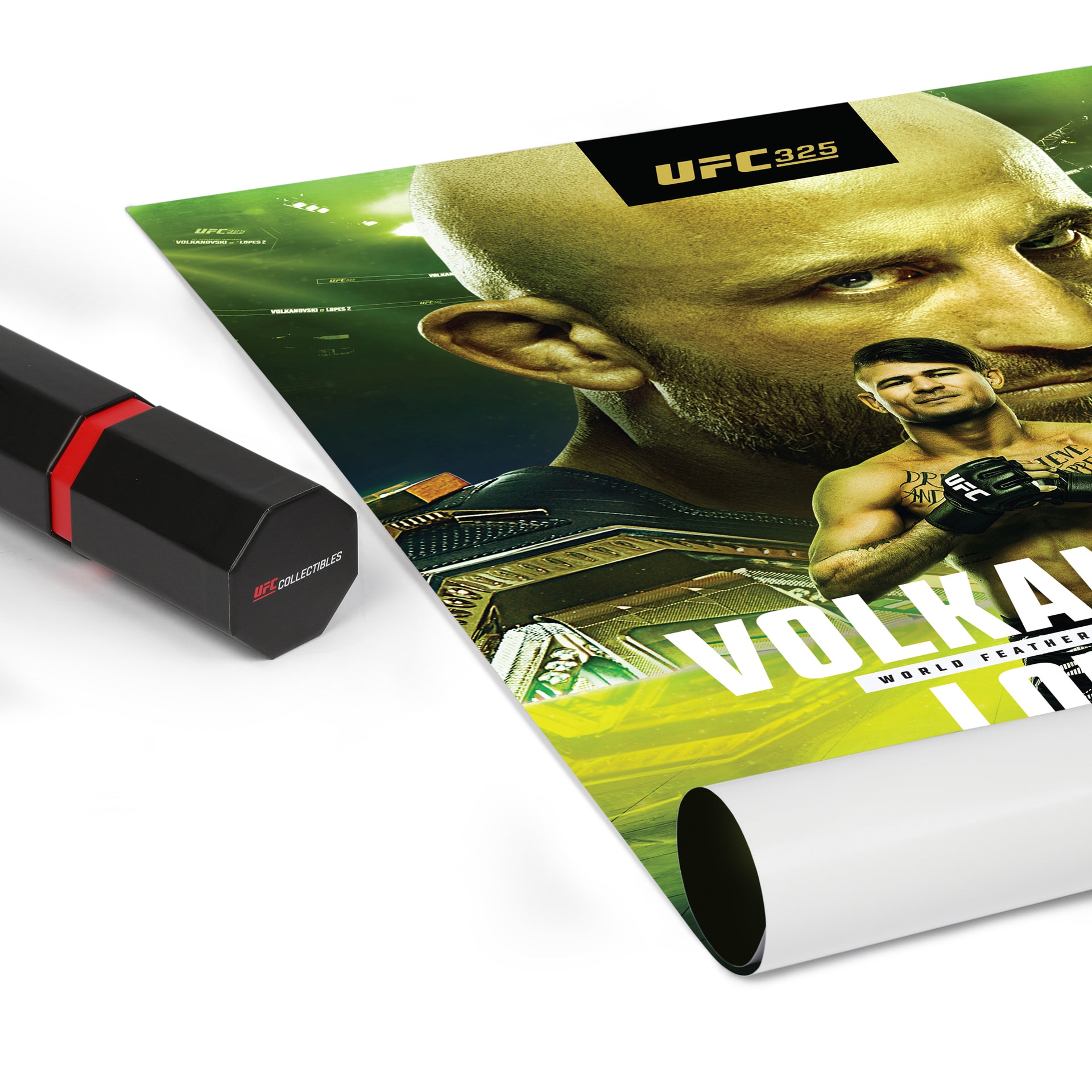 UFC 325: Volkanovski vs Lopes 2 Autographed Event Poster