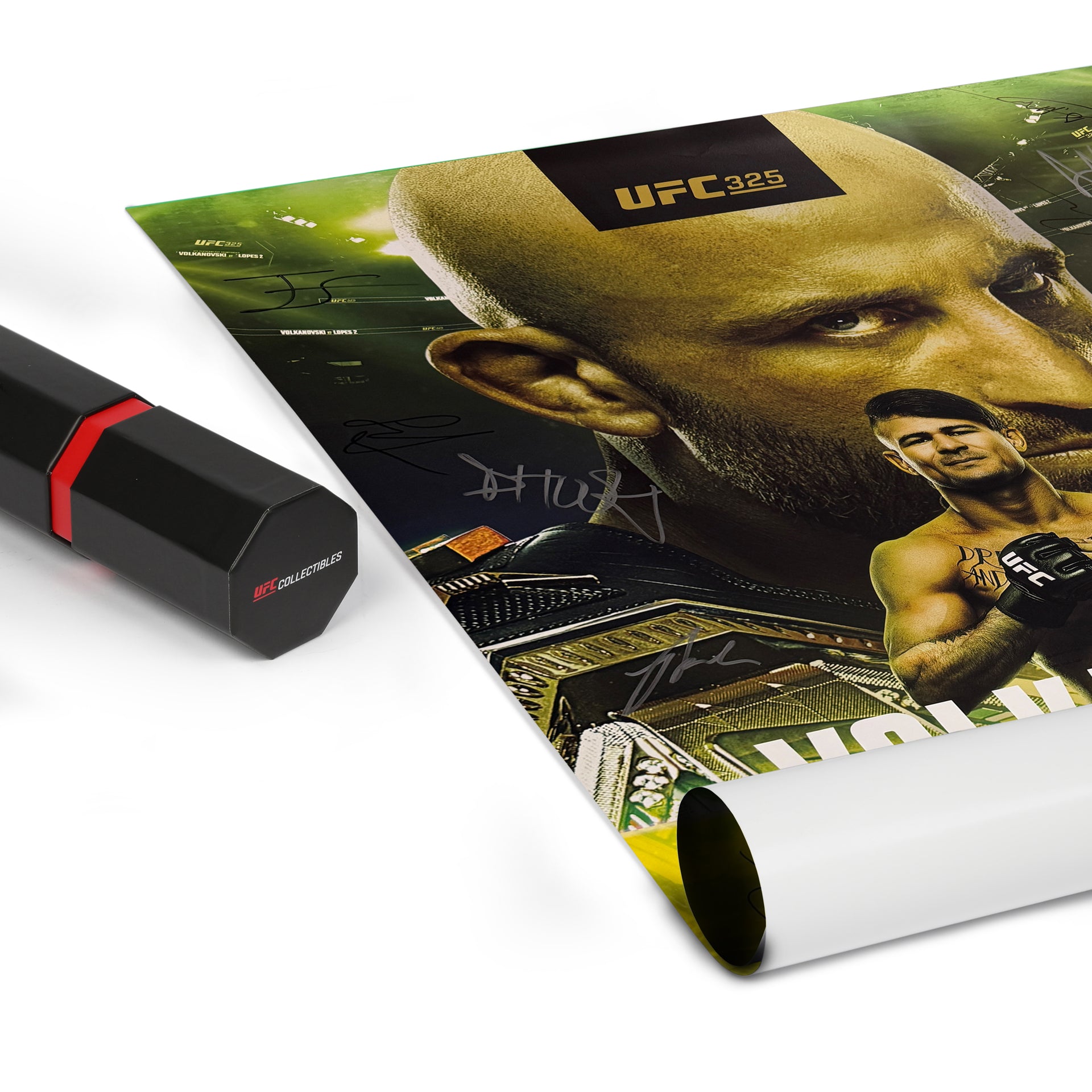 UFC 325: Volkanovski vs Lopes 2 Autographed Event Poster