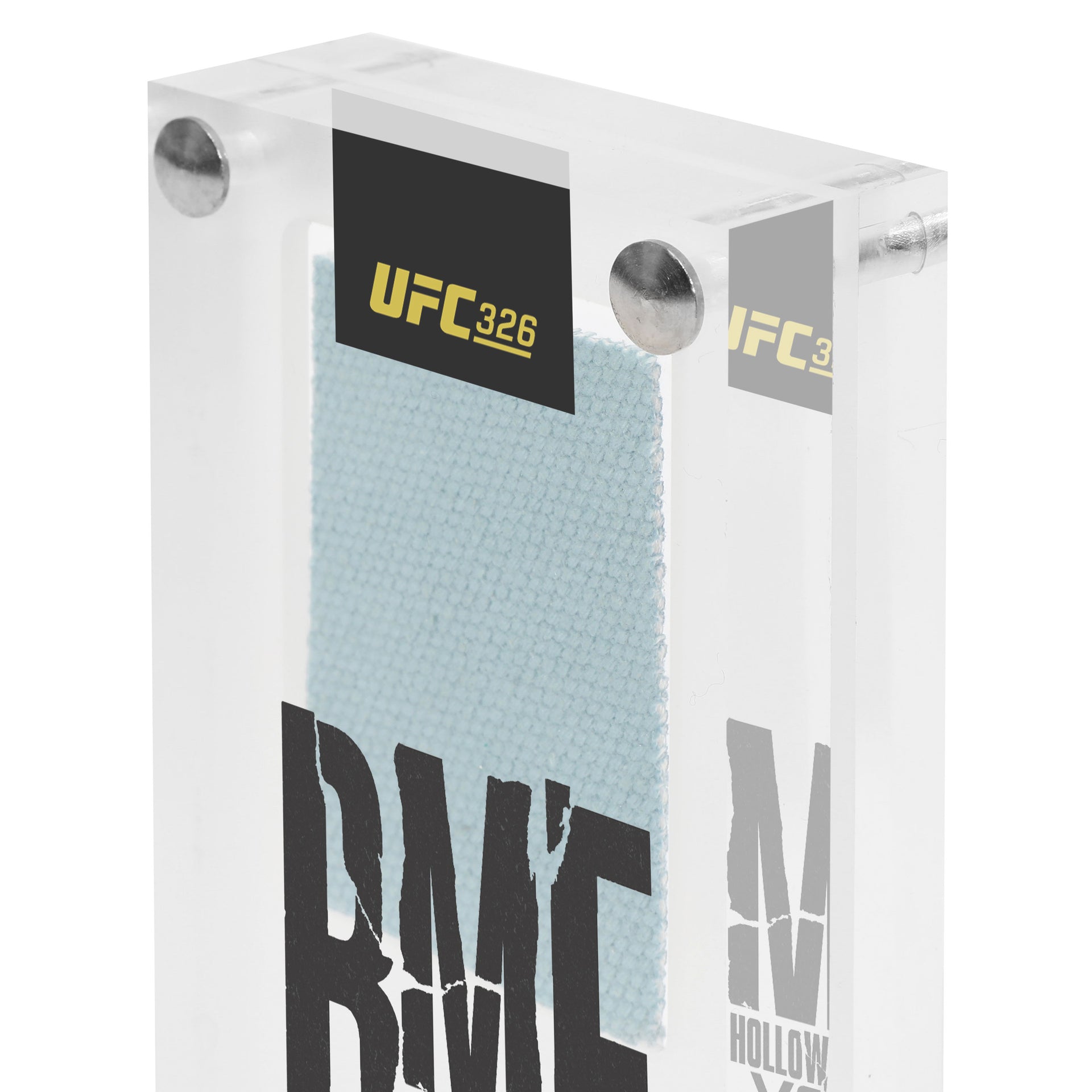 UFC 326: Holloway vs Oliveira 2 Canvas in Acrylic