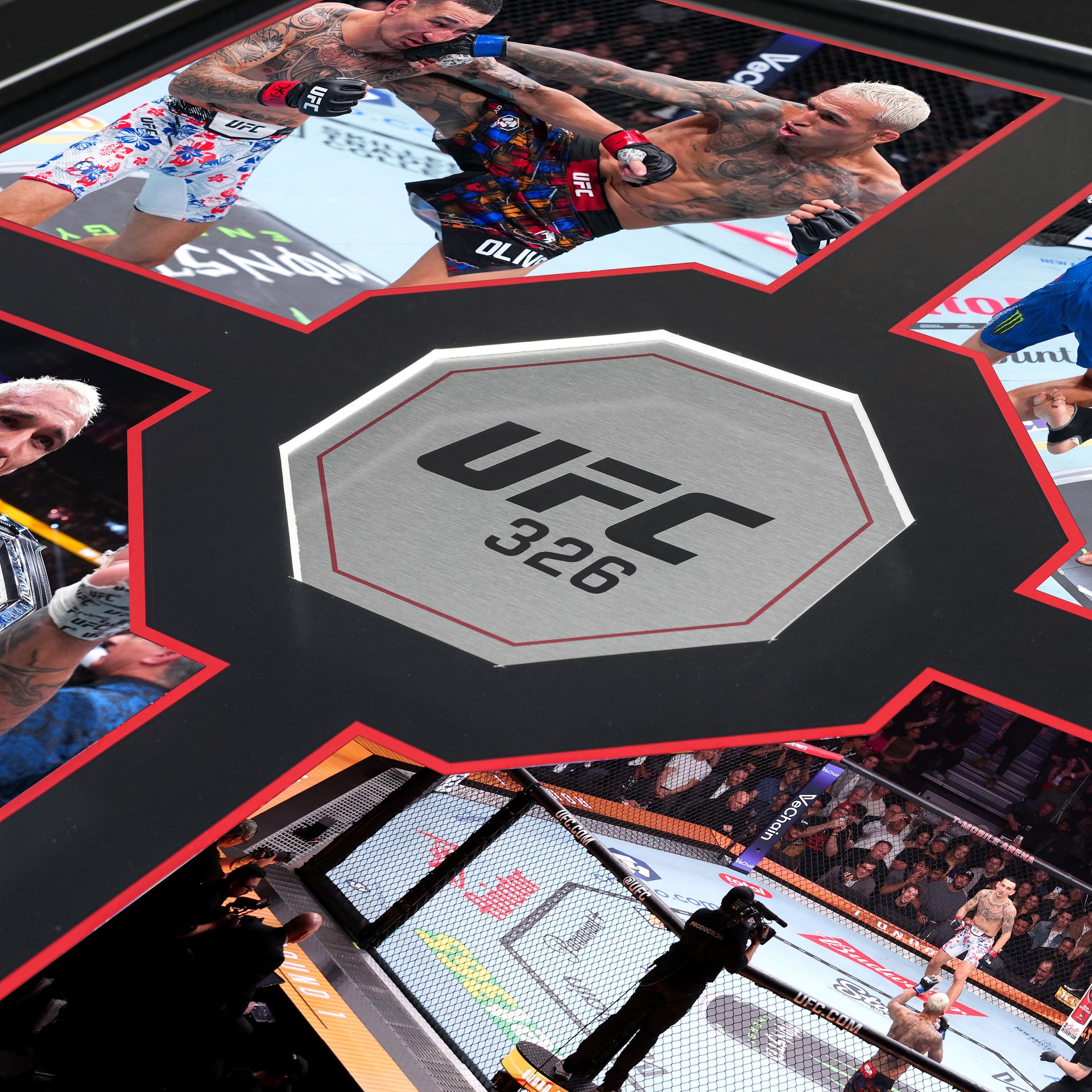 SOLD OUT: UFC 326: Holloway vs Oliveira 2 Name on Canvas