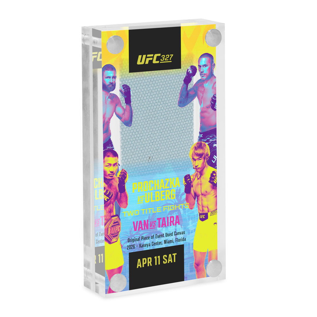 UFC 327: Procházka vs Ulberg Canvas in Acrylic