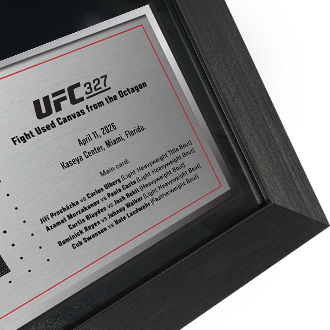 SOLD OUT: UFC 327: Procházka vs Ulberg Name on Canvas