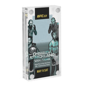 UFC 328: Chimaev vs Strickland Canvas in Acrylic