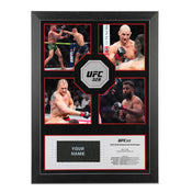 UFC 328: Chimaev vs Strickland Name on Canvas