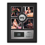 UFC 328: Chimaev vs Strickland Name on Canvas