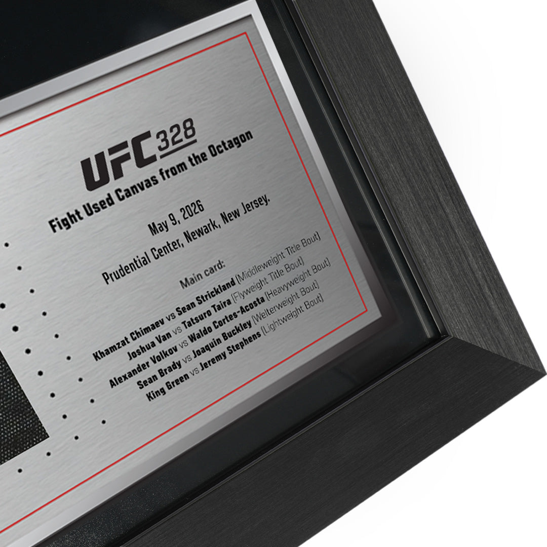 SOLD OUT: UFC 328: Chimaev vs Strickland Name on Canvas
