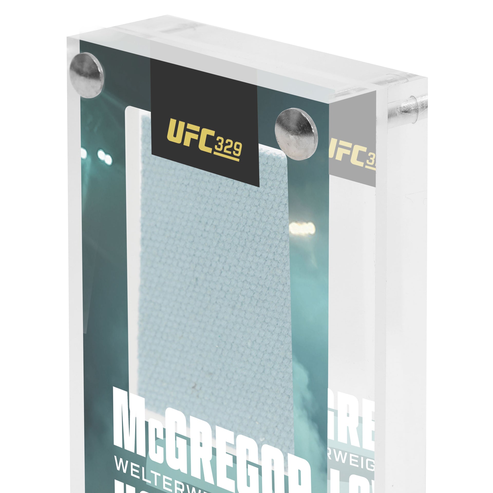 UFC 329: McGregor vs Holloway 2 Canvas in Acrylic