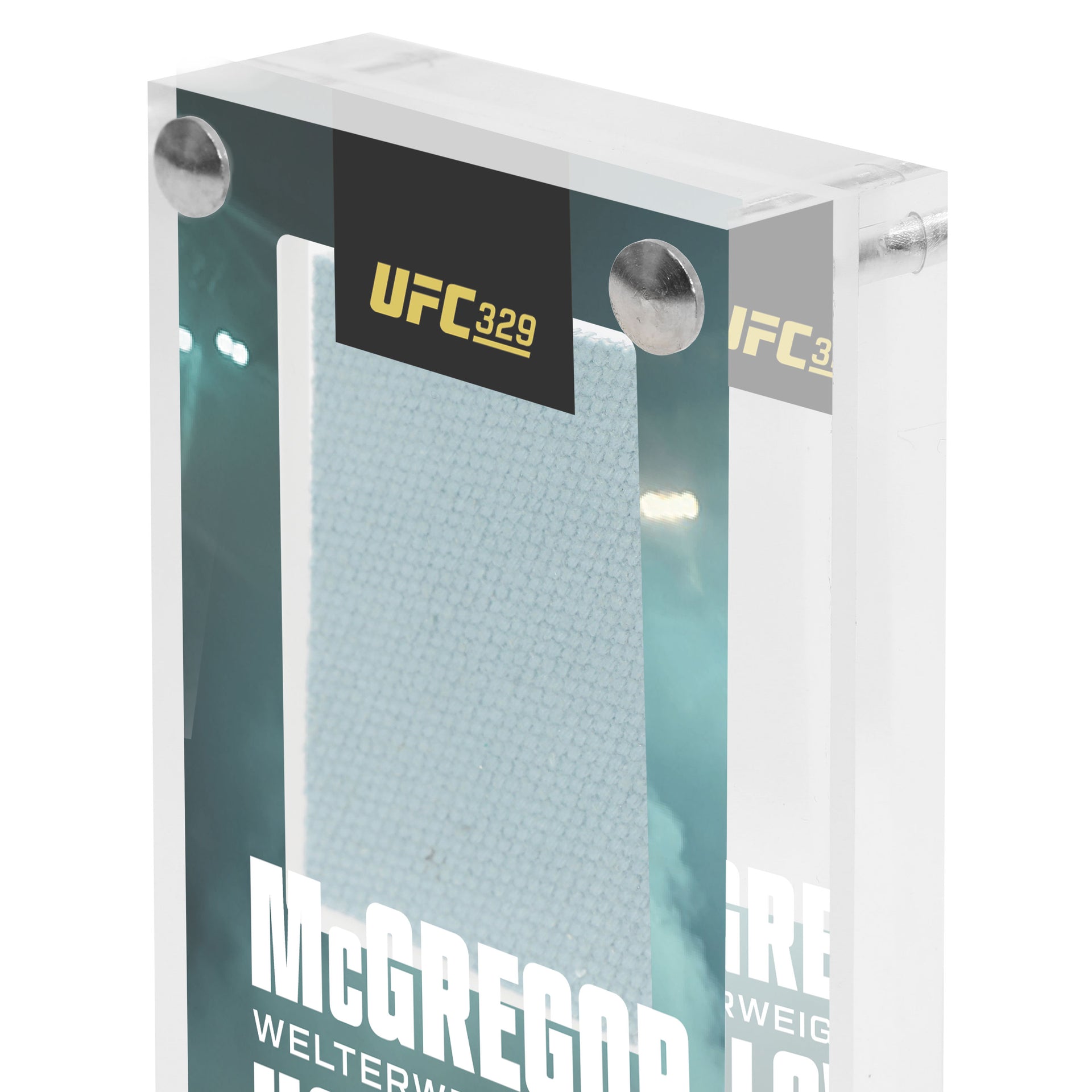 UFC 329: McGregor vs Holloway 2 Canvas in Acrylic