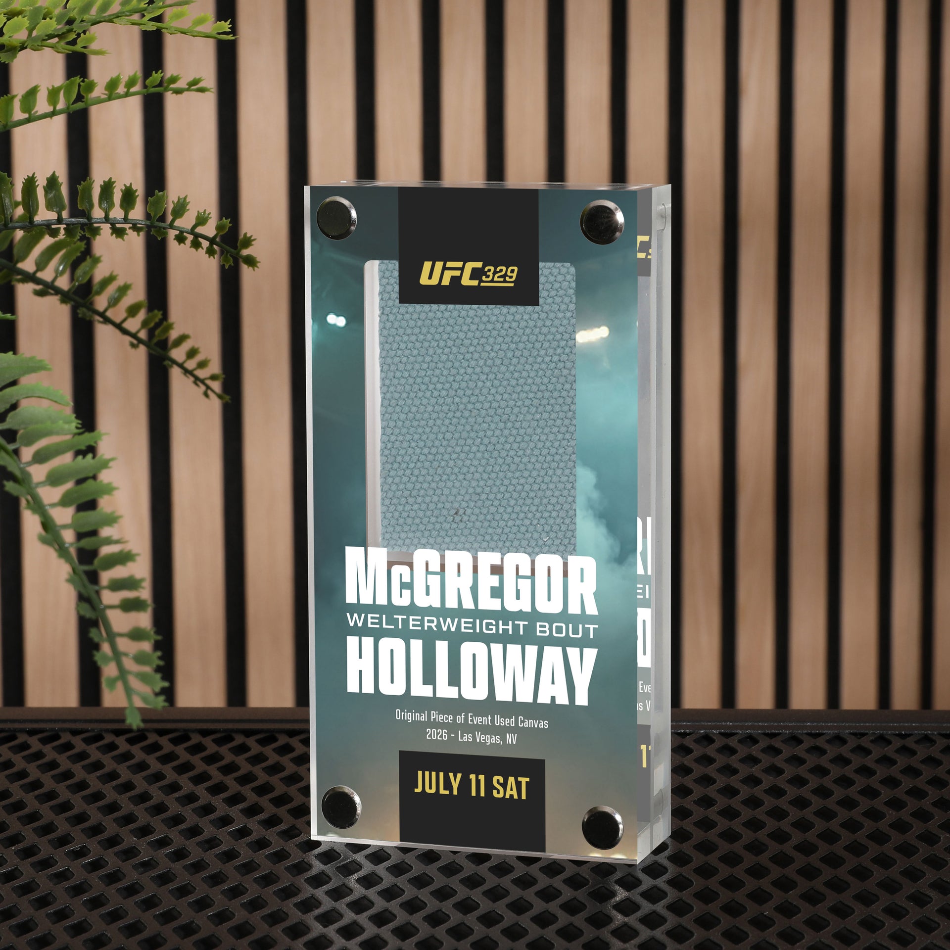 UFC 329: McGregor vs Holloway 2 Canvas in Acrylic