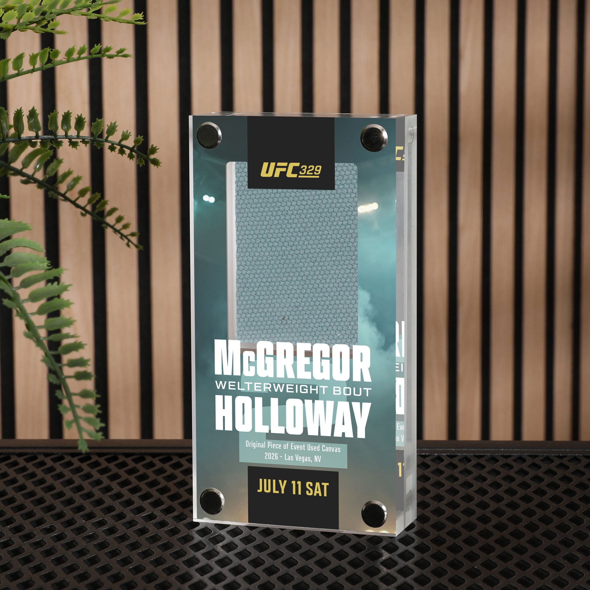 UFC 329: McGregor vs Holloway 2 Canvas in Acrylic