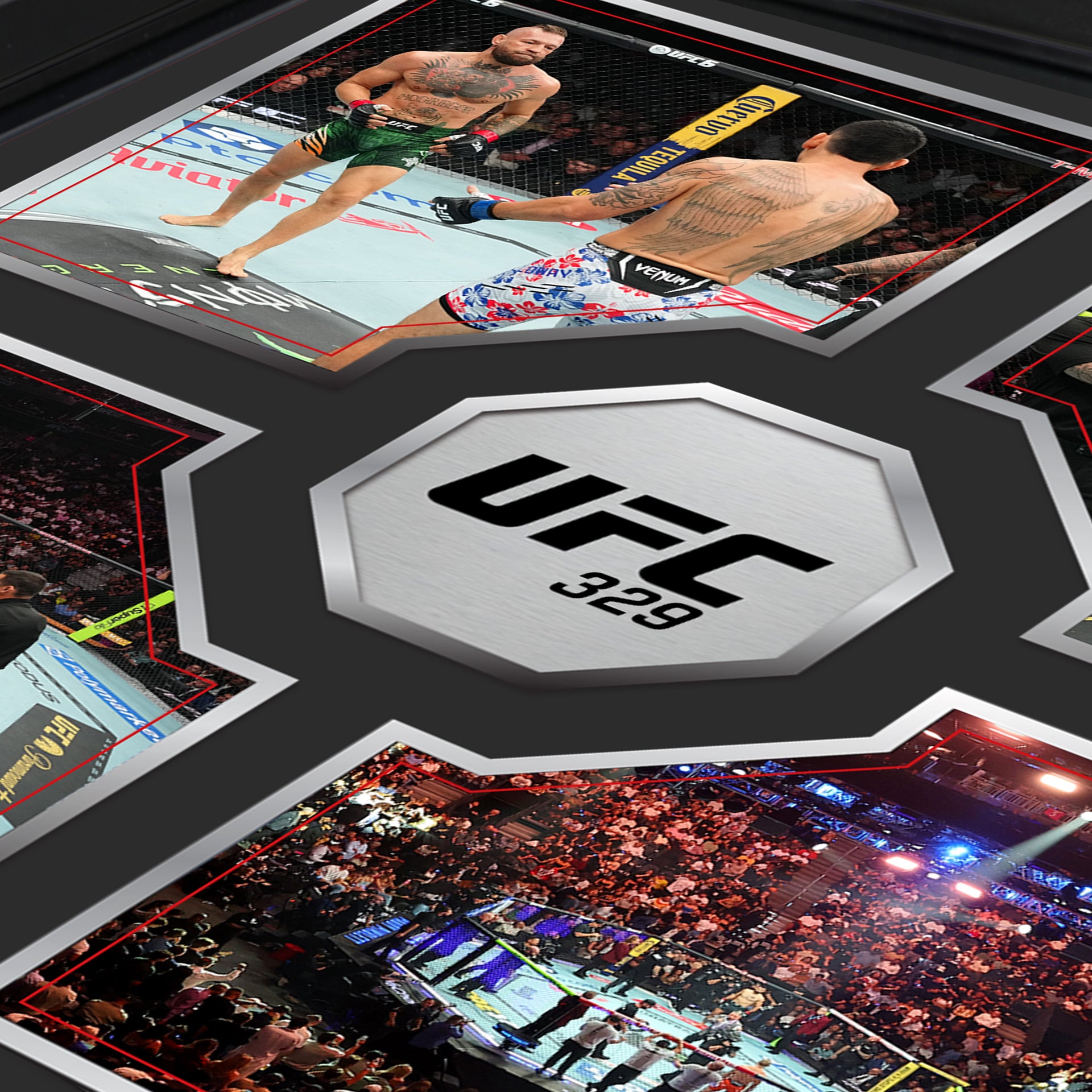 SOLD OUT: UFC 329: McGregor vs Holloway 2 Name on Canvas