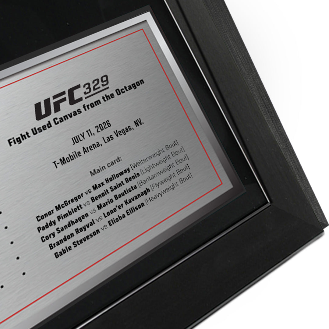 UFC 329: McGregor vs Holloway 2 Name on Canvas