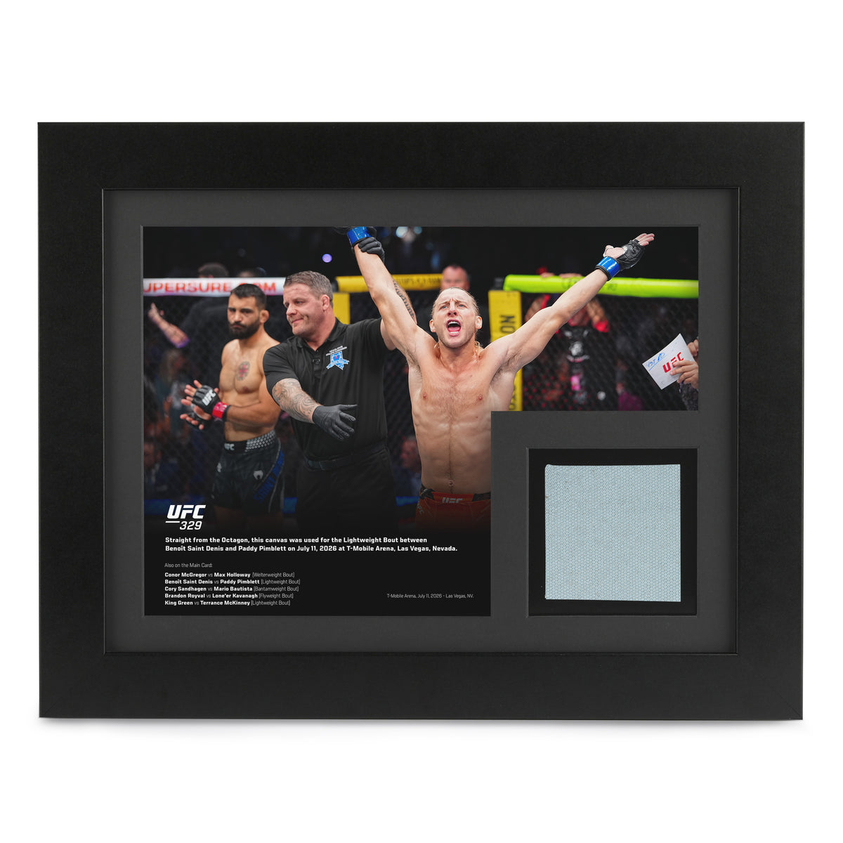 UFC 329: Saint Denis vs Pimblett Canvas & Photo