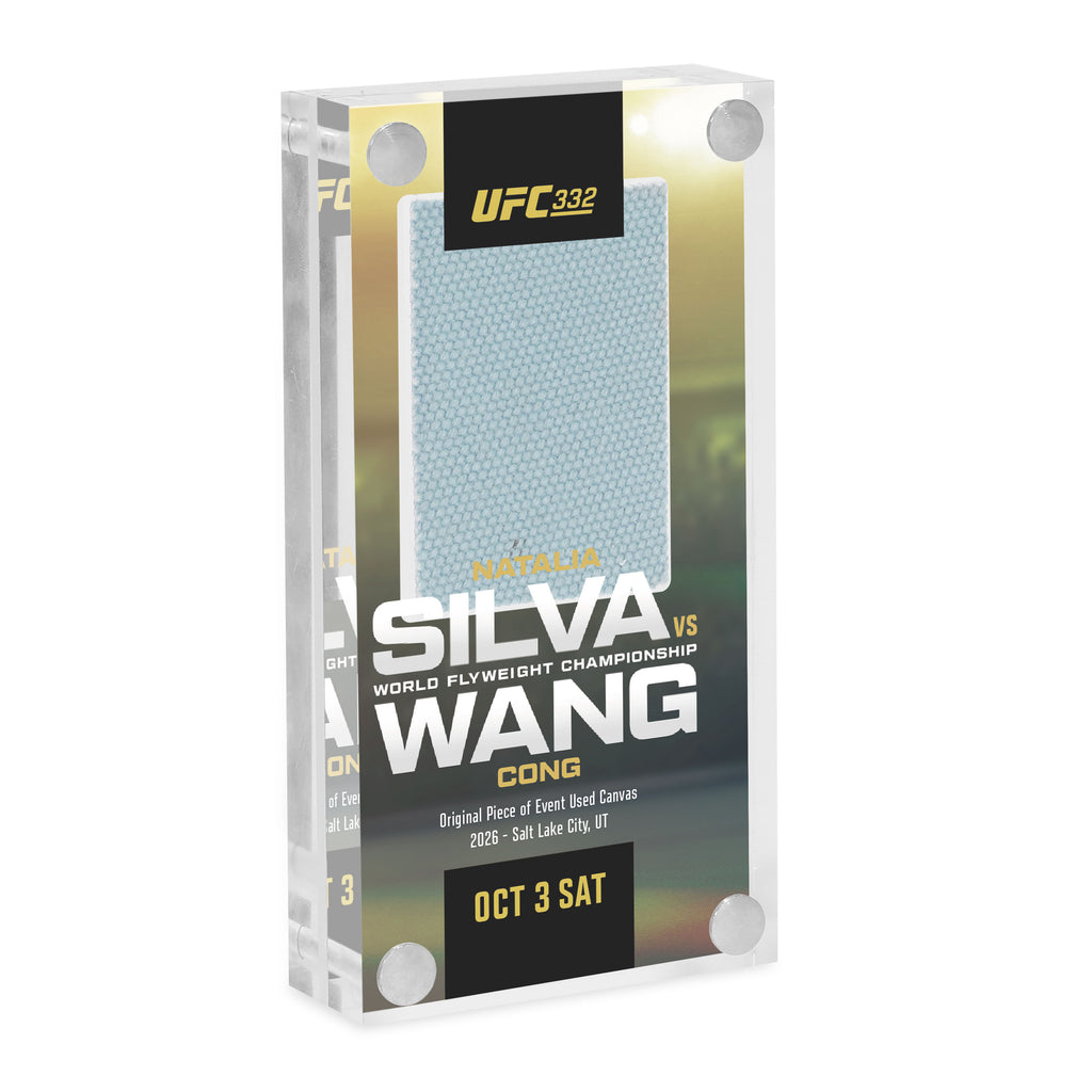 UFC 332: Silva vs Wang Canvas in Acrylic
