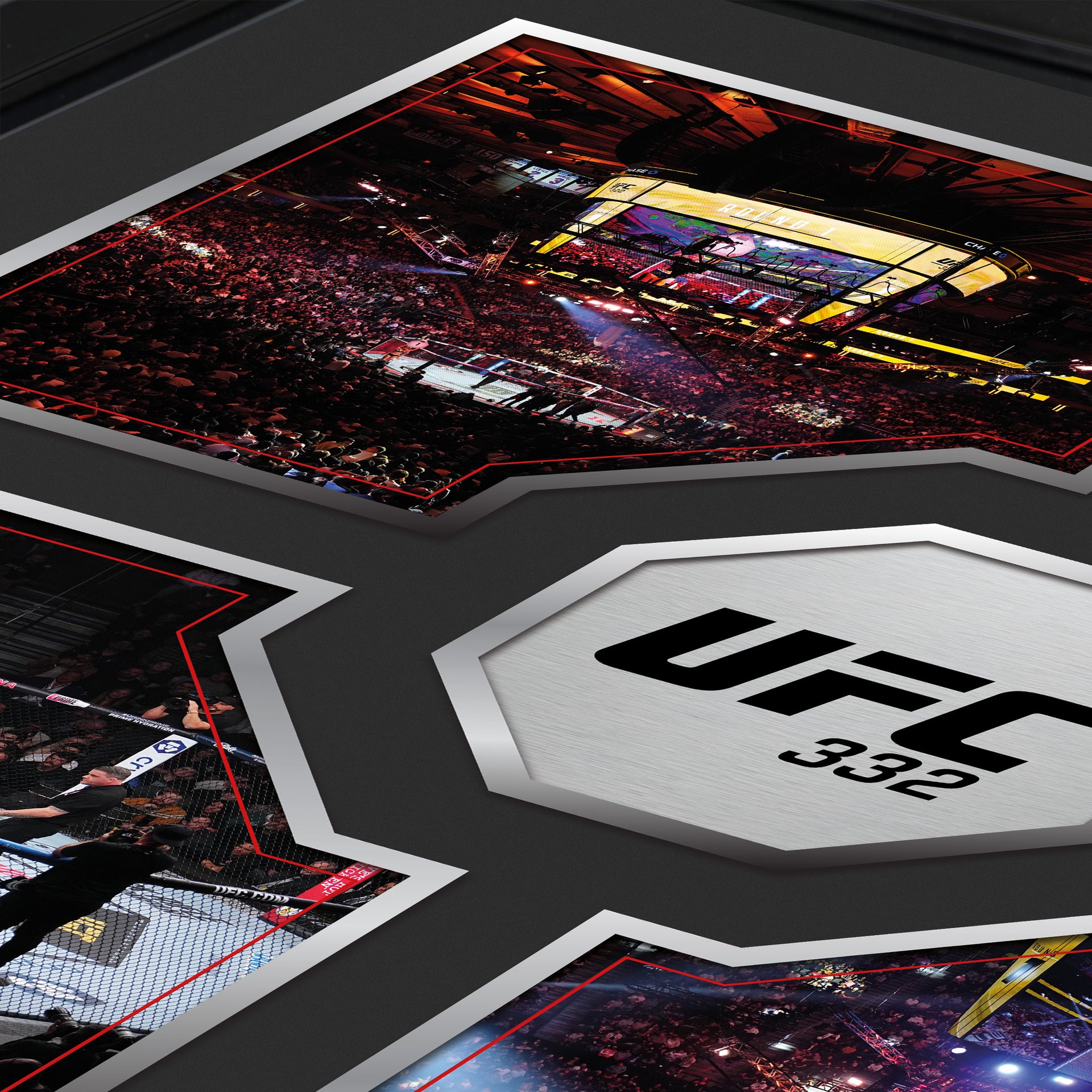 UFC 332 TBD vs TBD Name on Canvas