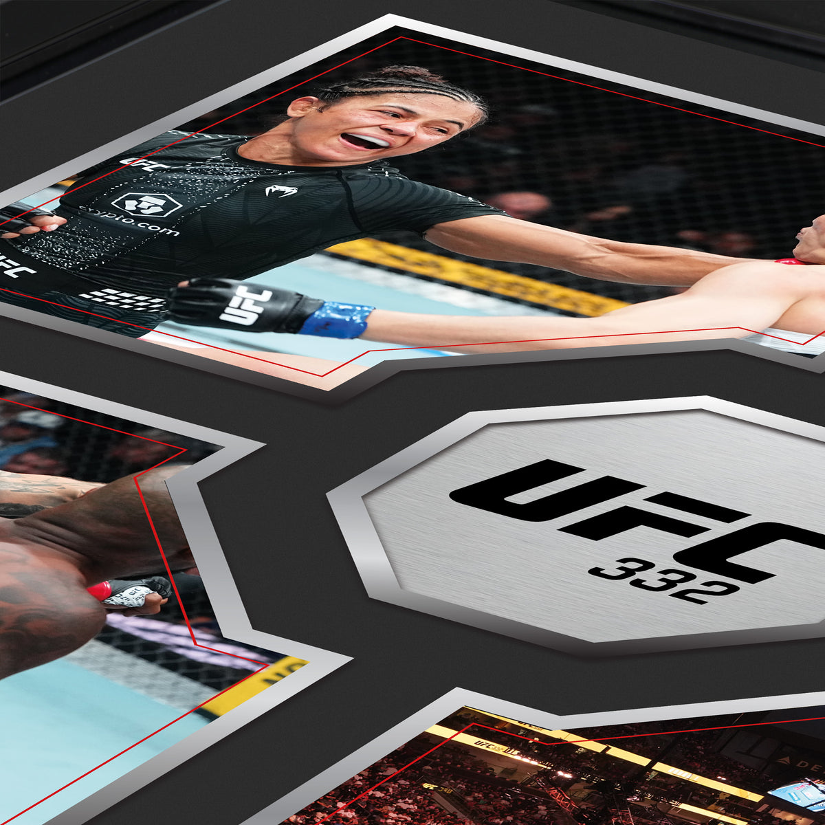 SOLD OUT: UFC 332 Silva vs Wang Name on Canvas