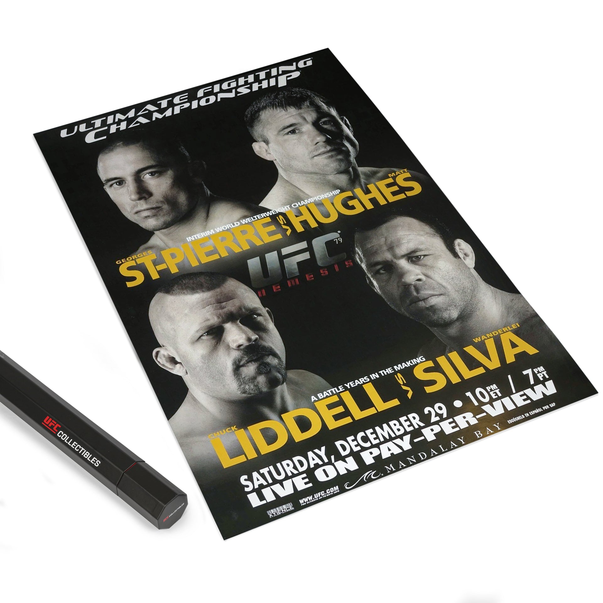 UFC 79: Nemesis Autographed Event Poster