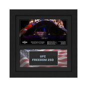 UFC Freedom 250: Topuria vs Gaethje Event Name on Canvas