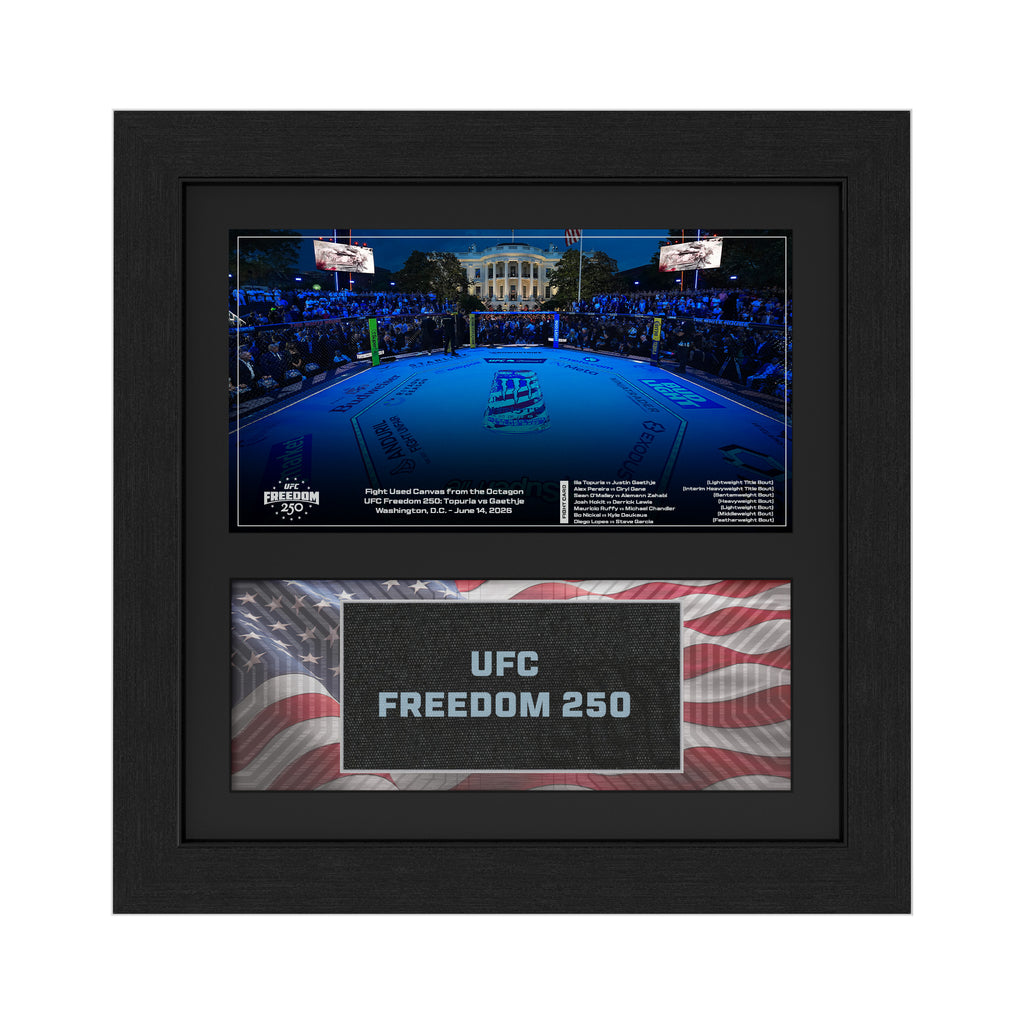 UFC Freedom 250: Topuria vs Gaethje Event Name on Canvas
