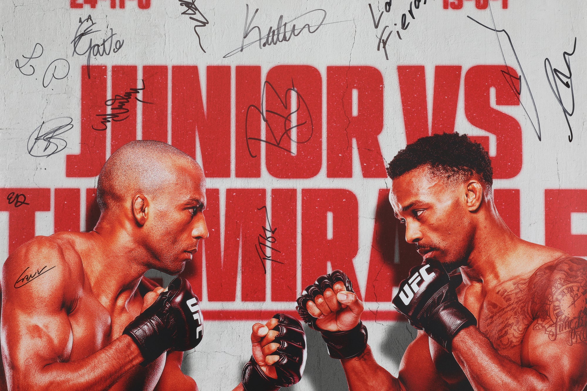 UFC Fight Night: Barboza vs Murphy Autographed Event Poster