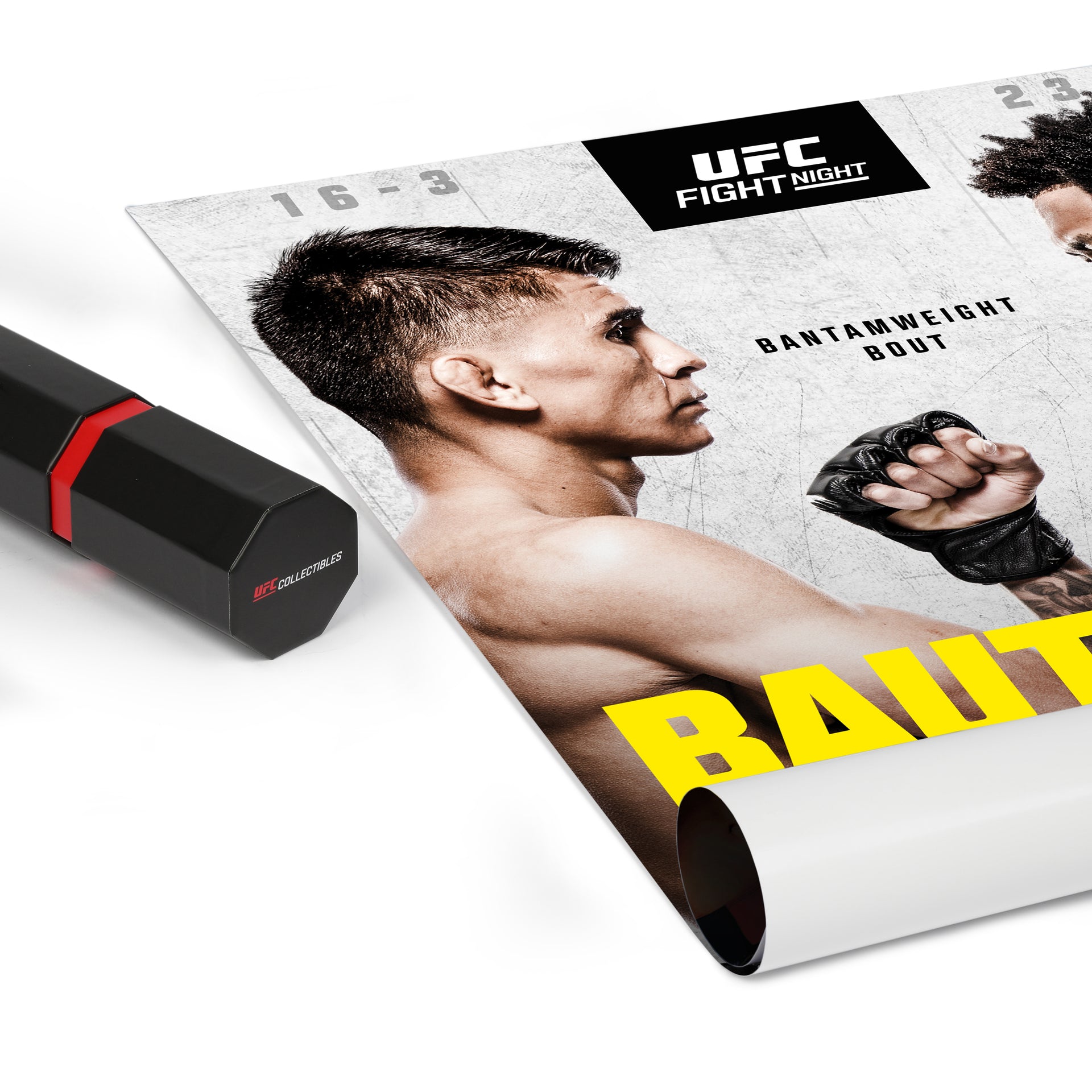 UFC Fight Night: Bautista vs Oliveira Autographed Event Poster