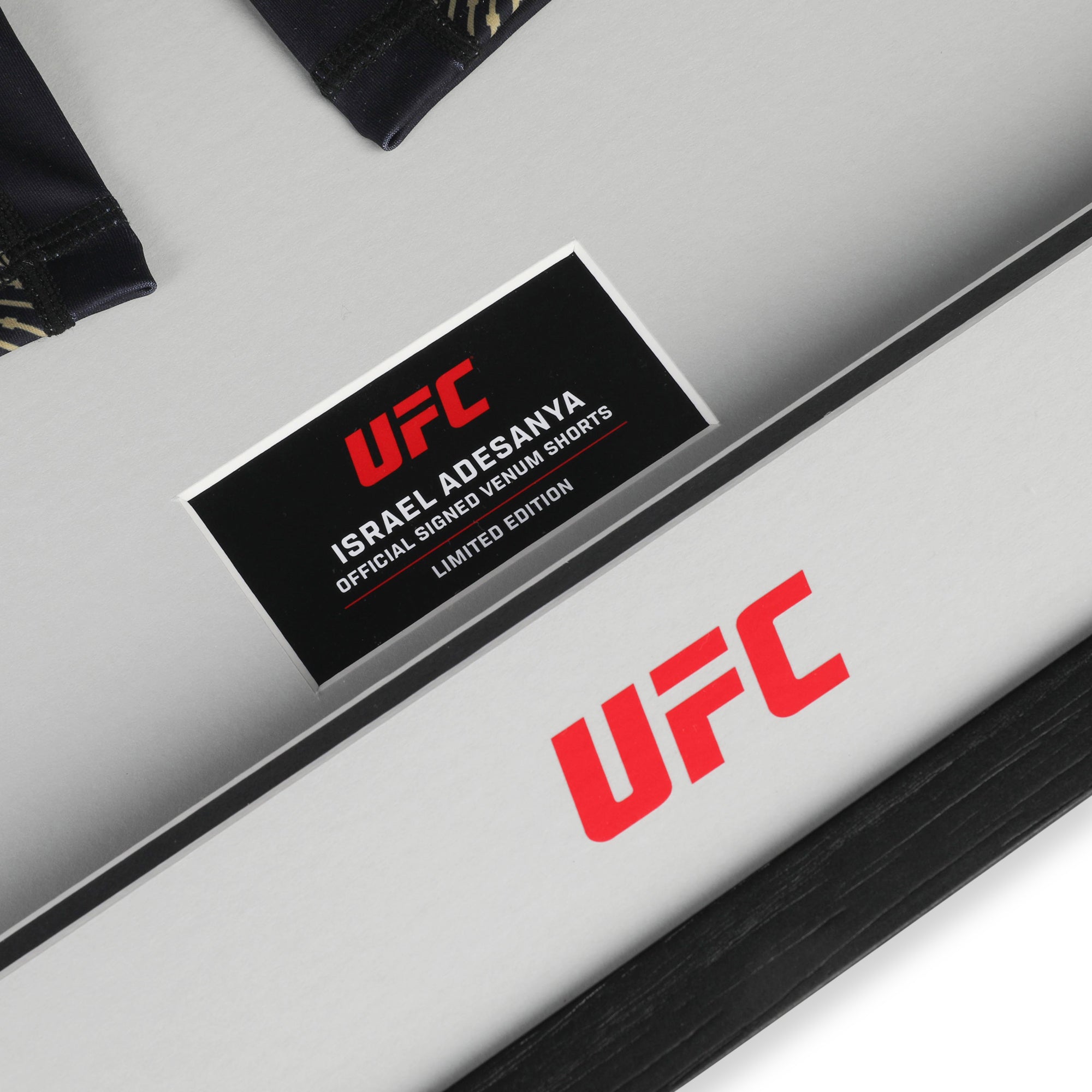 Israel Adesanya Signed UFC Vale Tudo Shorts