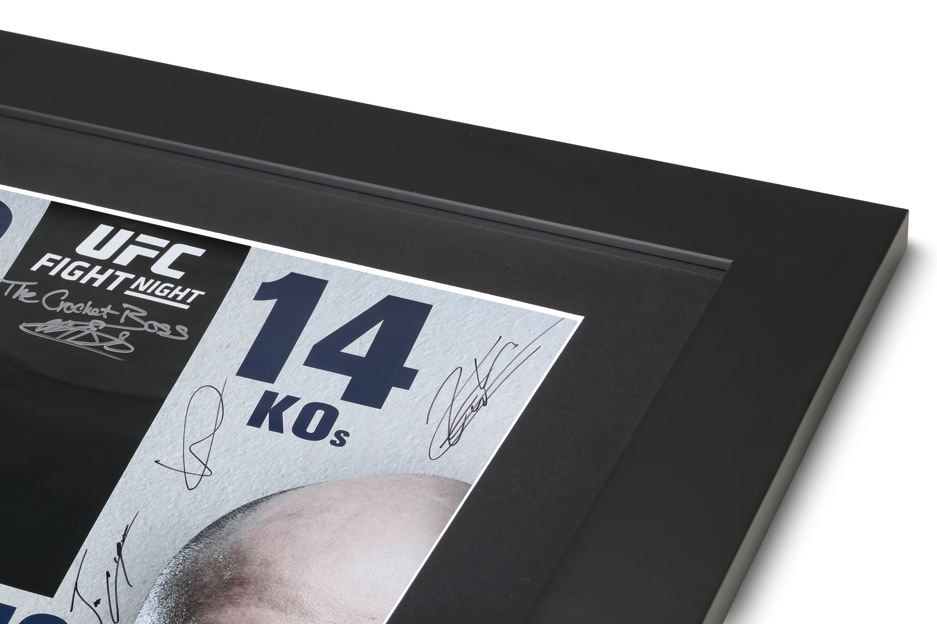 UFC Fight Night: Lewis vs dos Santos Autographed Event Poster