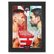 UFC Fight Night: Nicolau vs Perez 2 Autographed Event Poster