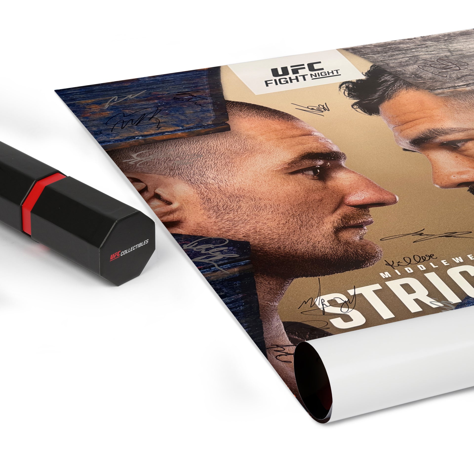 UFC Fight Night: Strickland vs Hernandez Autographed Event Poster