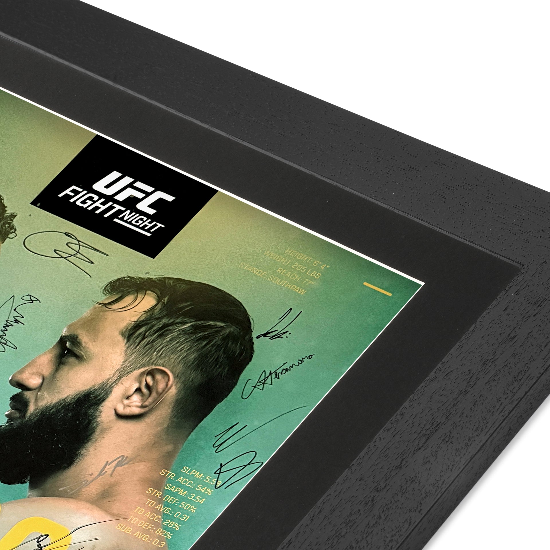 UFC Fight Night: Ulberg vs Reyes Autographed Event Poster