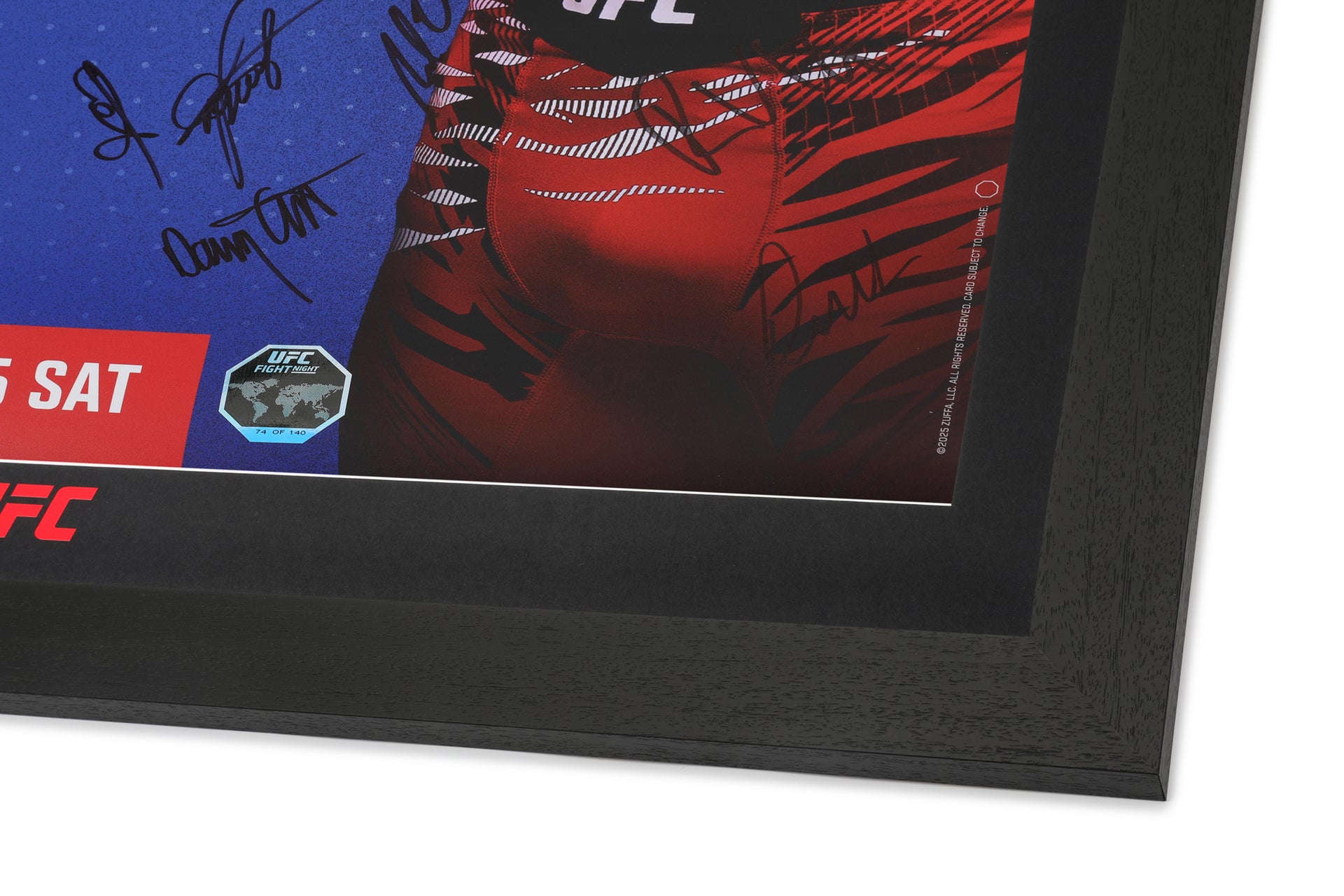 UFC Fight Night: Emmett vs Murphy Autographed Event Poster