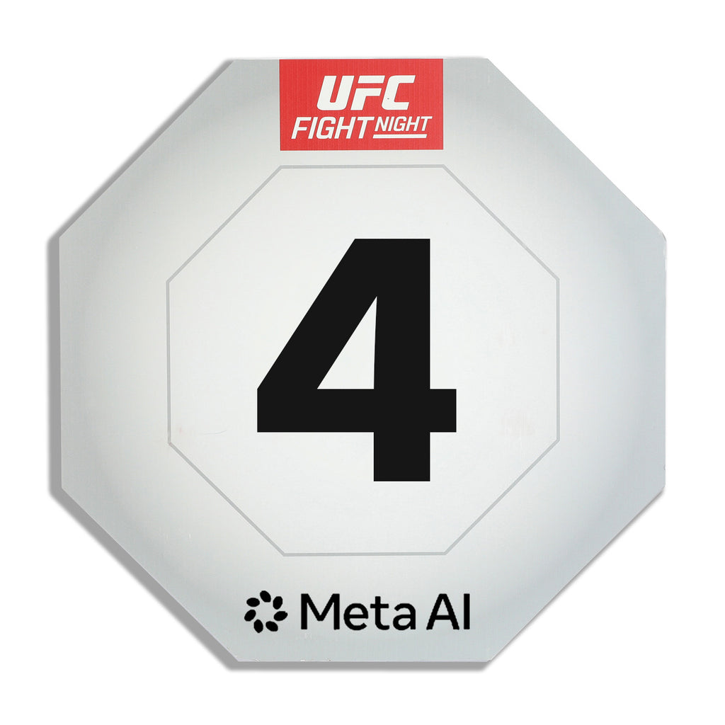 UFC Fight Night: Gamrot vs Salkilld Event Used Round Card Four