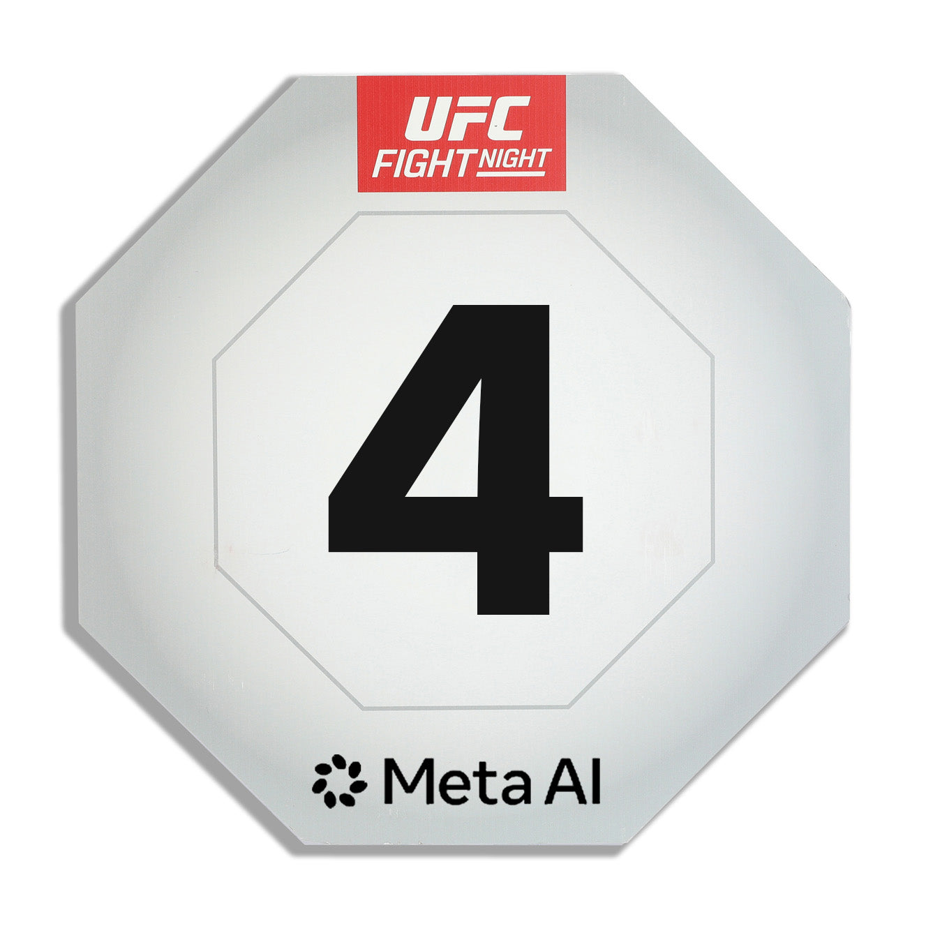 UFC Fight Night: Gamrot vs Salkilld Event Used Round Card Four