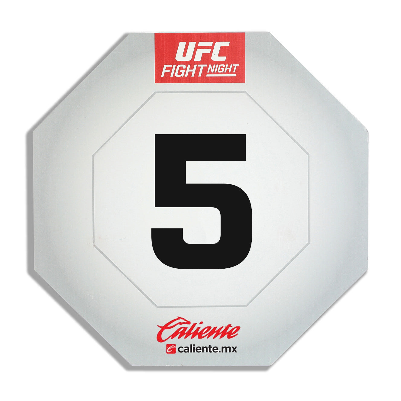 UFC Fight Night: Moreno vs Kavanagh Event Used Round Card Five