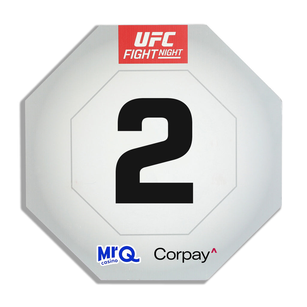 UFC Fight Night: Evloev vs Murphy Event Used Round Card Two