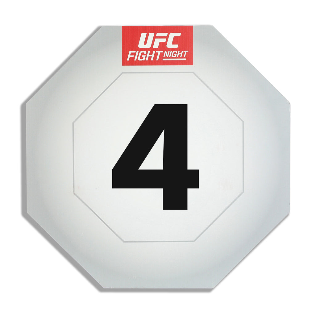 UFC Fight Night: Strickland vs Hernandez Event Used Round Card Four