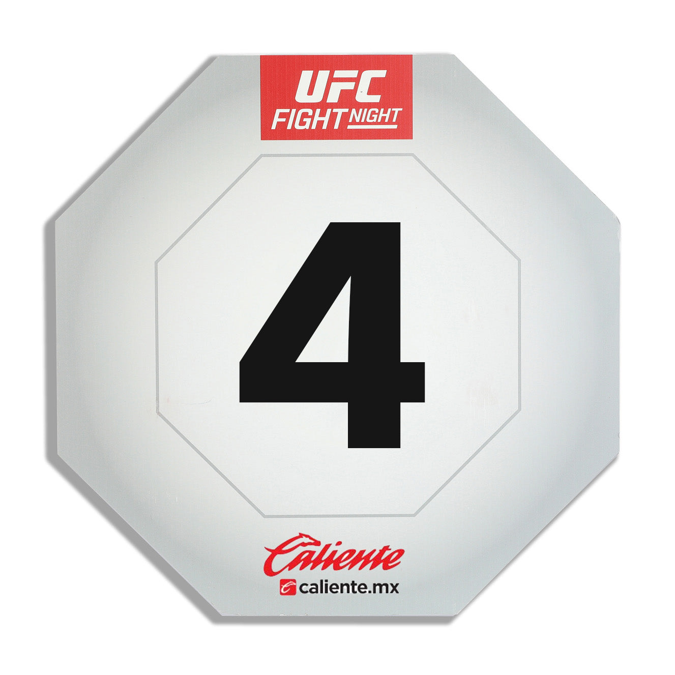 UFC Fight Night: Moreno vs Kavanagh Event Used Round Card Four