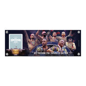 UFC Freedom 250: Topuria vs Gaethje Limited Edition Canvas in Acrylic