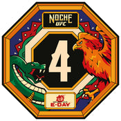 Noche UFC: Silva vs Delgado Event Used Round Card Four