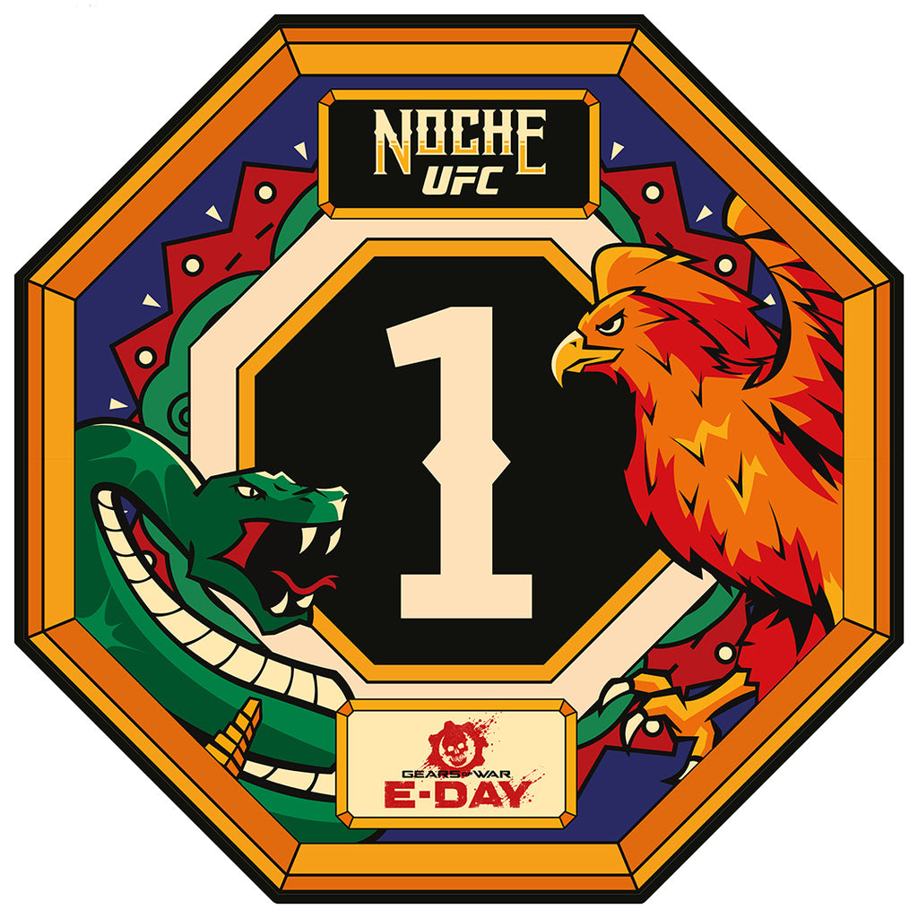 Noche UFC: Silva vs Delgado Event Used Round Card One