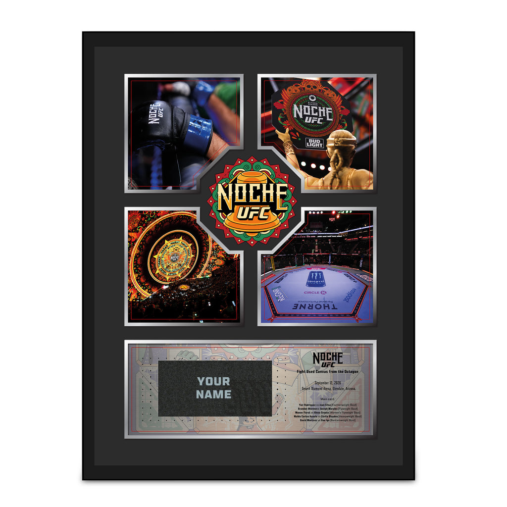 Noche UFC: Rodríguez vs Silva Name on Canvas