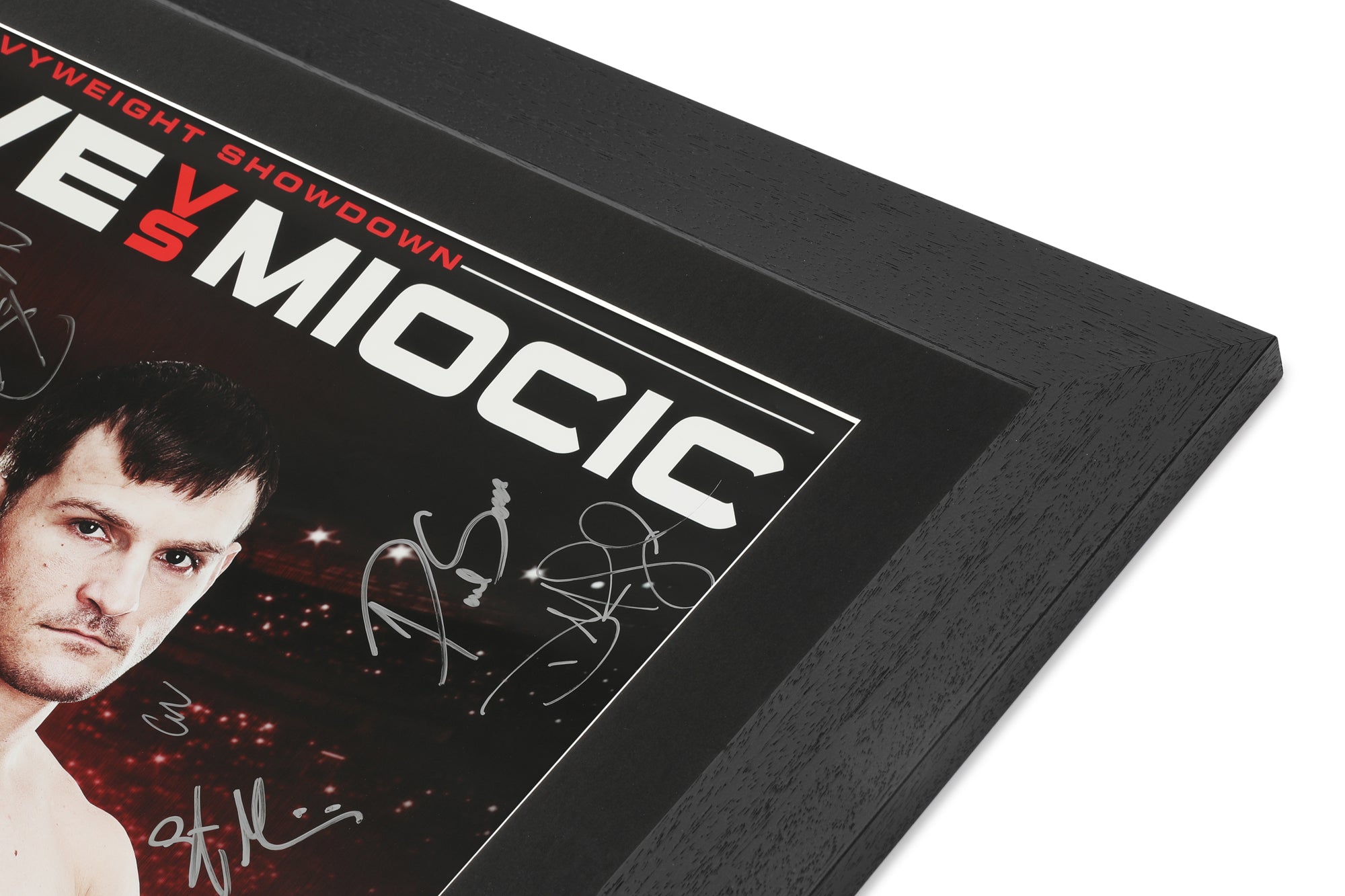 UFC on Fuel TV: Struve vs Miocic Autographed Event Poster